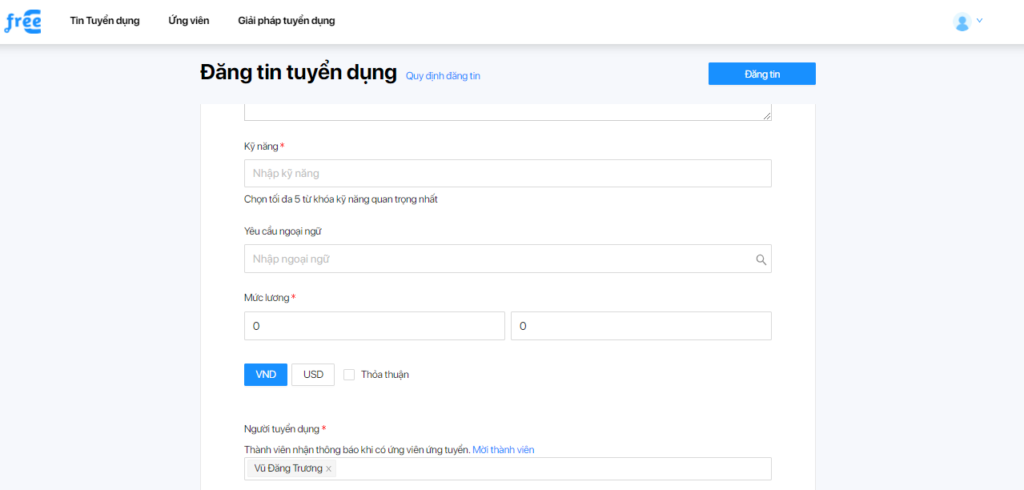 dien-thong-tin-dang-ky-tai-khoan-tuyen-dung-freecasia