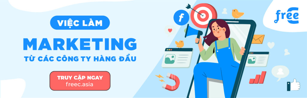 tìm việc làm marketing tại freeC