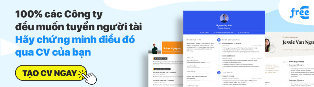 tạo CV miễn phí