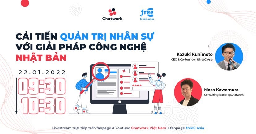 hội thảo freeC và chatwork