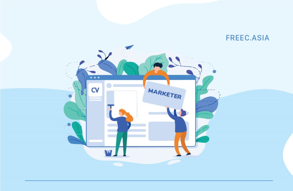 cv marketing tiếng anh