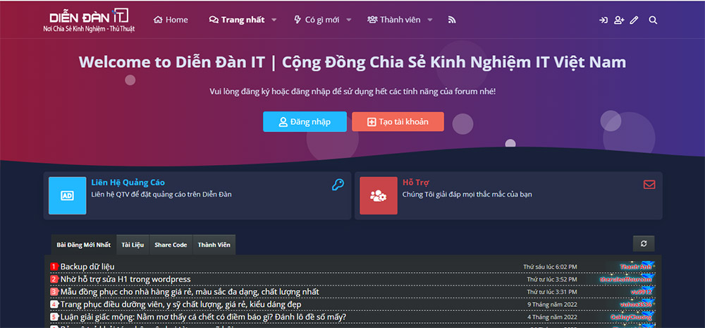 Diễn đàn IT Việt Nam