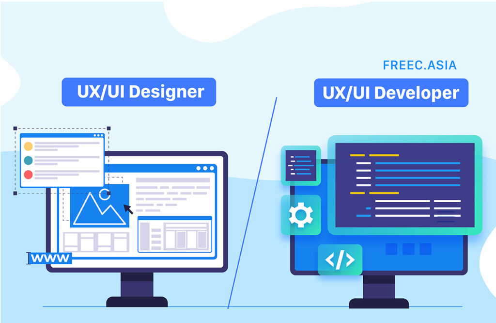 UX UI Designer và UX UI Developer