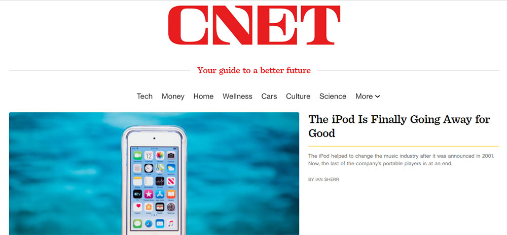 Trang web công nghệ thông tin Cnet