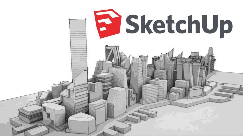 phần mềm thiết kế đồ họa 3D miễn phí - sketchup