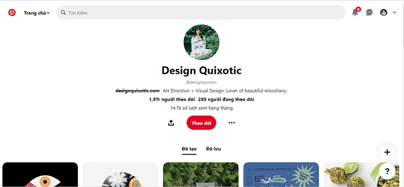 pinterest Design Quixotic