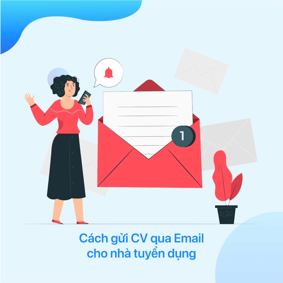 cách gửi cv qua email