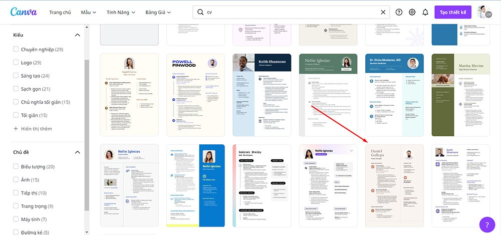 táº¡o CV báº±ng Canva
