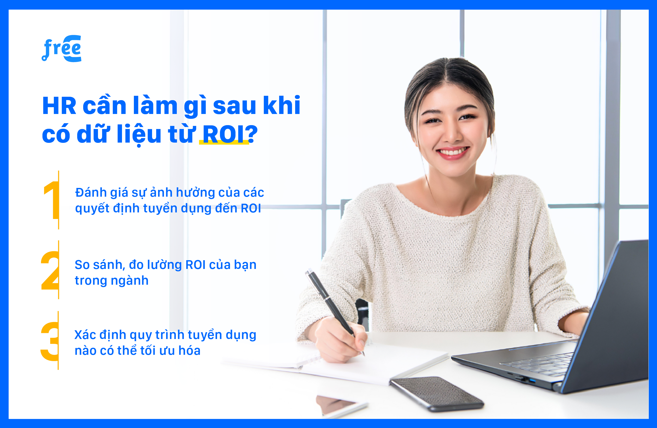 HR cần làm gì sau khi có dữ liệu từ ROI?