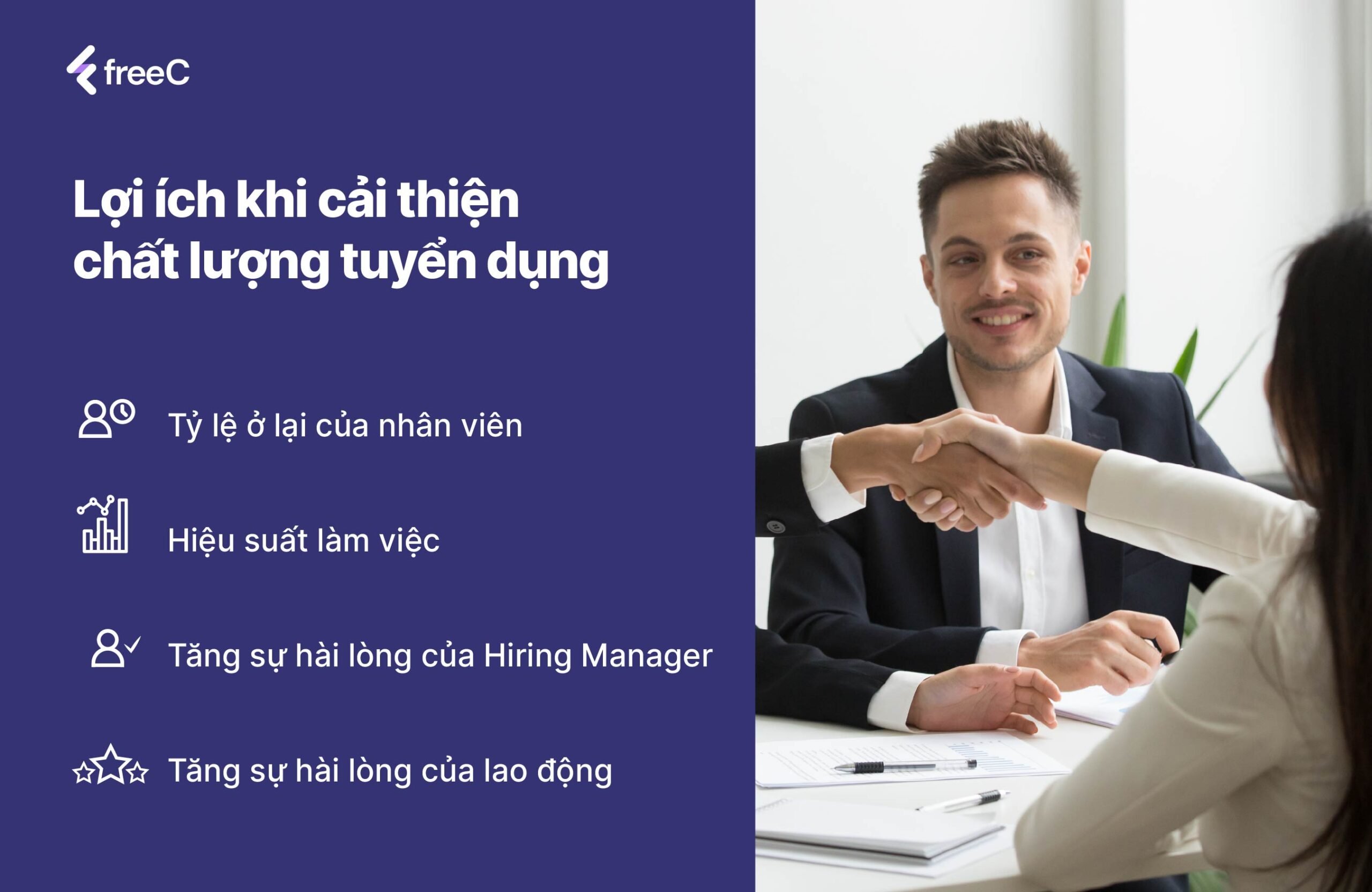 Lợi ích khi nâng cao chất lượng tuyển dụng - Quality of hire