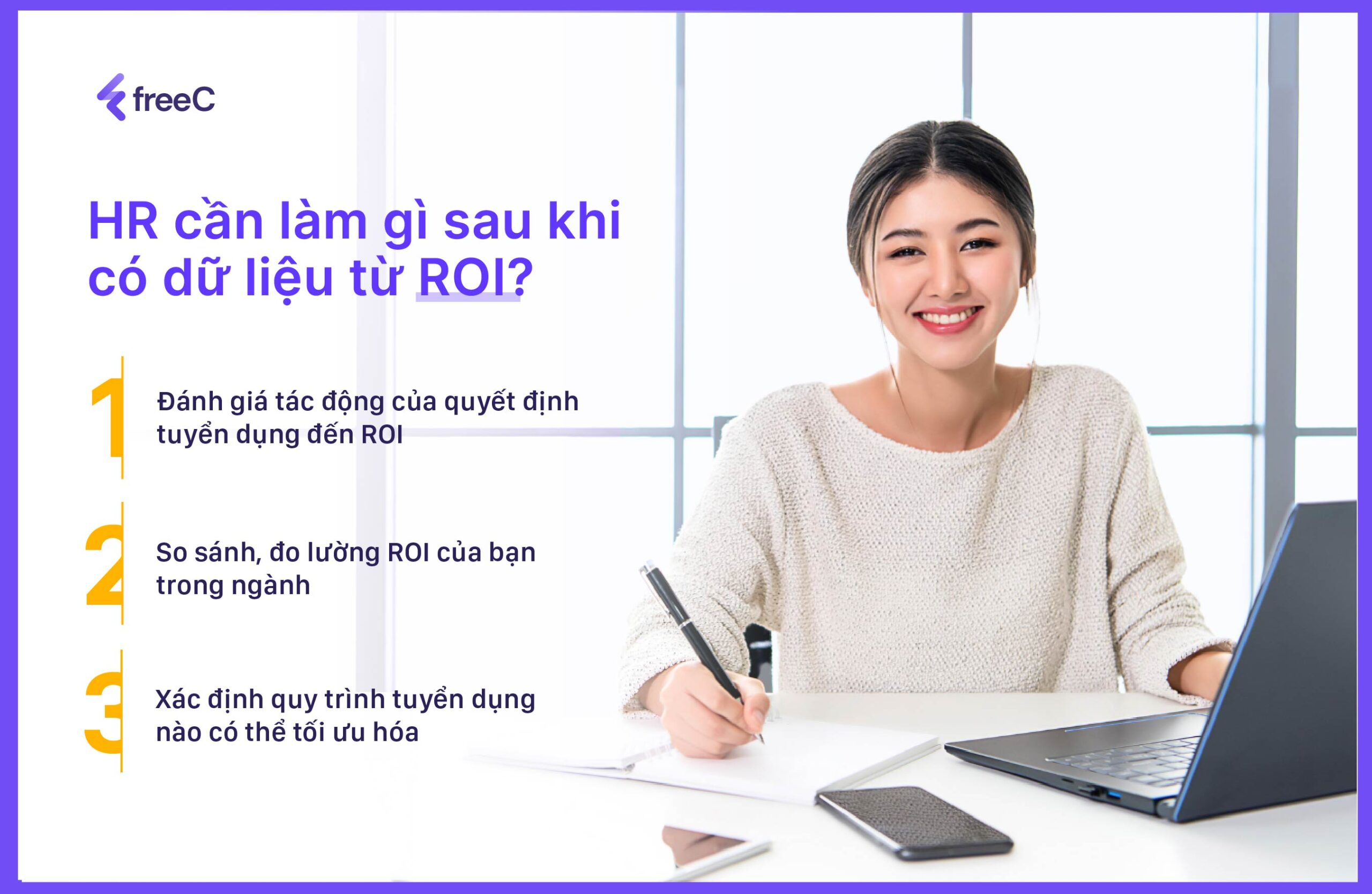 HR cần làm gì sau khi có dữ liệu từ ROI?