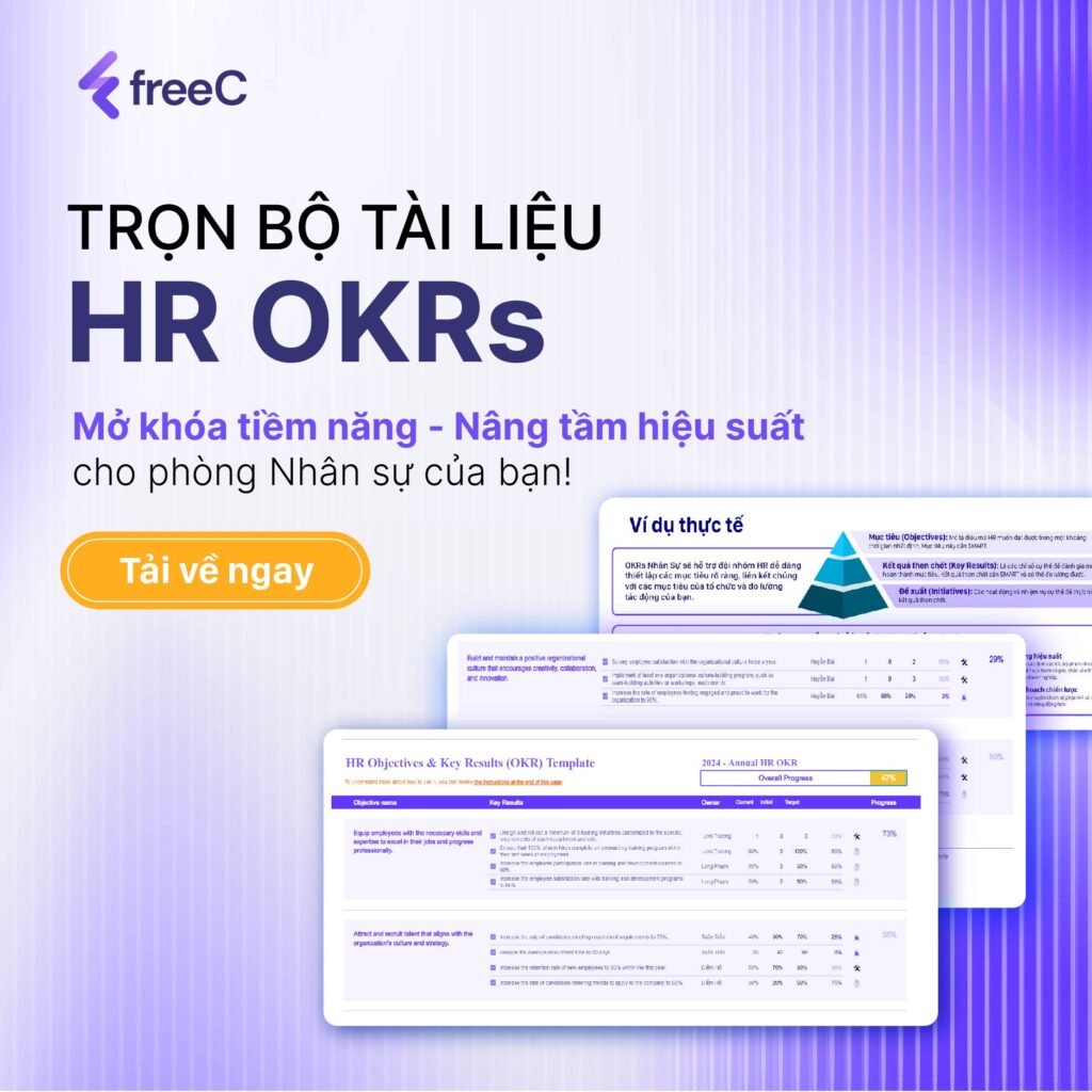 TRỌN BỘ TÀI LIỆU HR OKR freeC blog