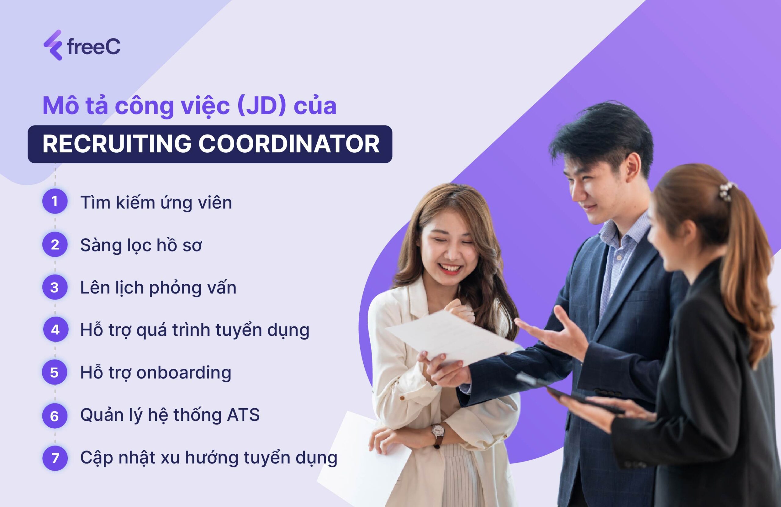 Recruiting Coordinator: Mô tả công việc chi tiết! 