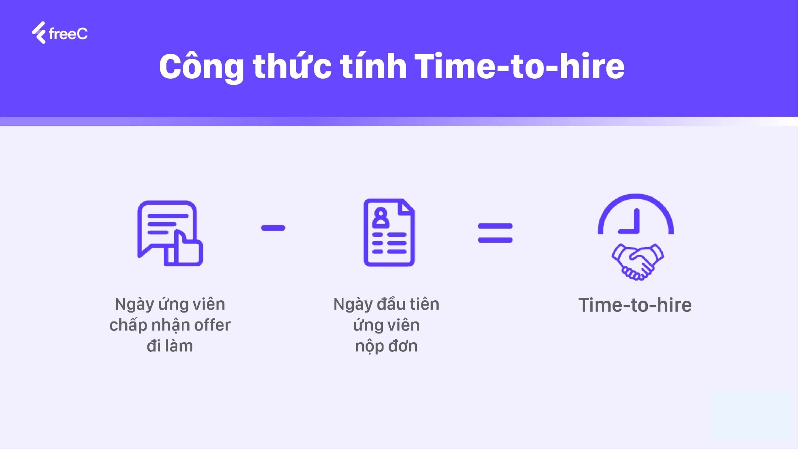 Công thức tính chỉ số Time-to-hire chuẩn xác nhất 